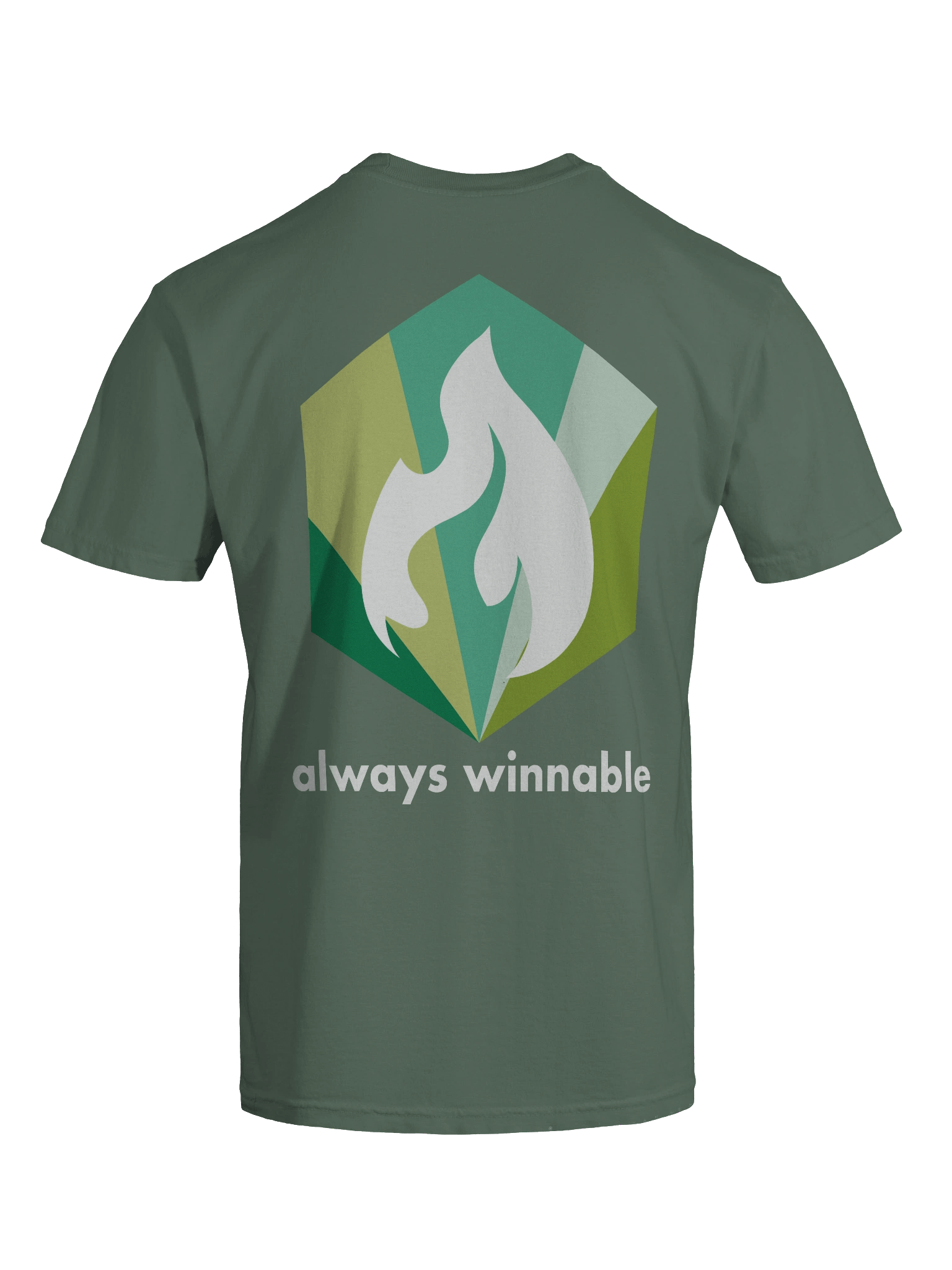 always winnable tee - emerald product image (9)