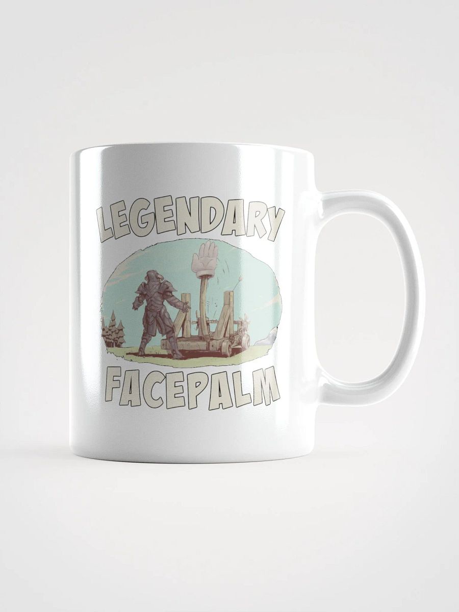 Legendary Facepalm White Mug product image (1)