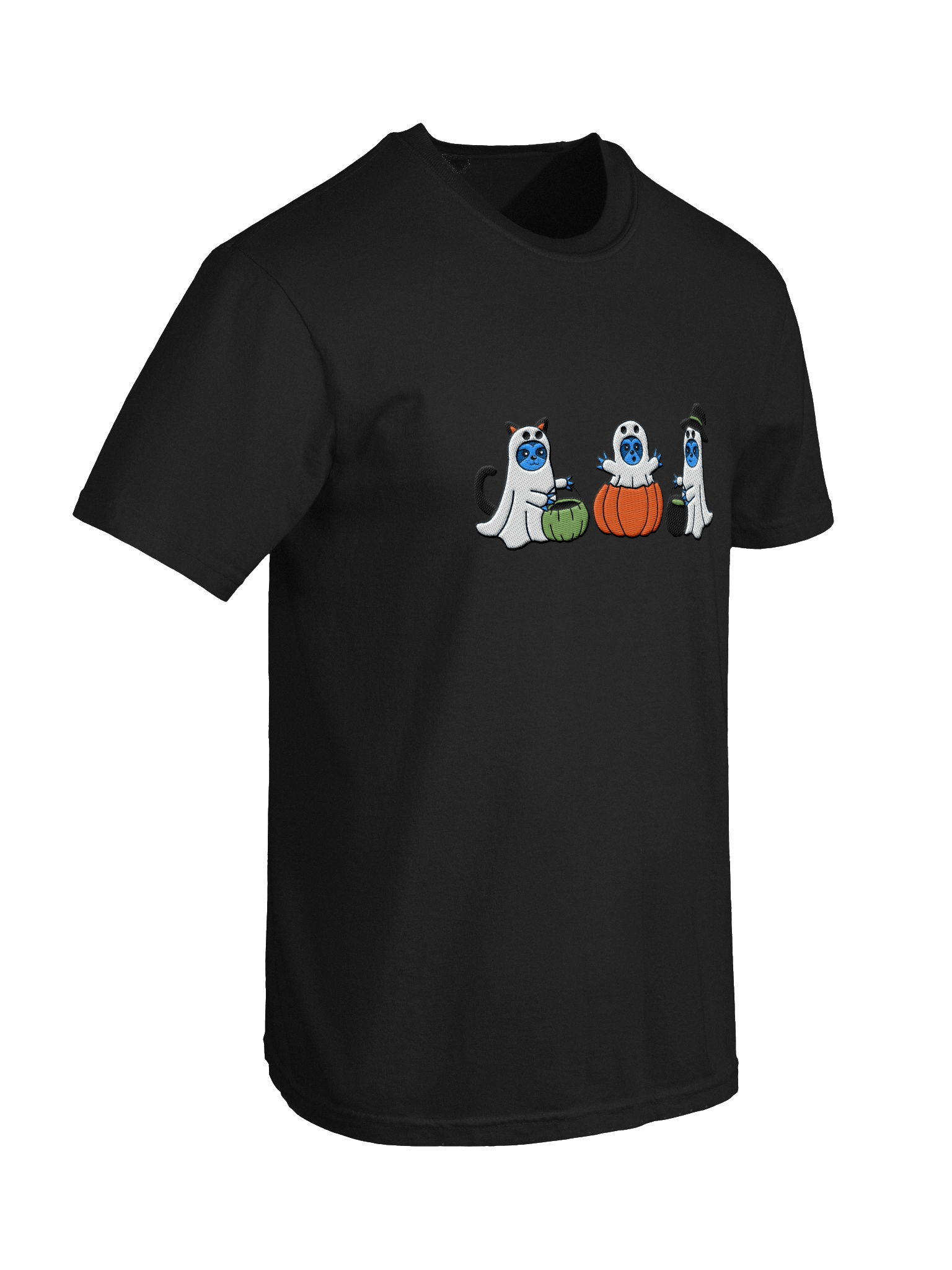 Halloween Sloths Embroidered Tee product image (138)