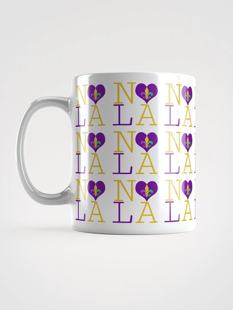 I LOVE NOLA **LEGACY MUG** (MARDI GRAS 3 FULL INFINITY) product image (17)