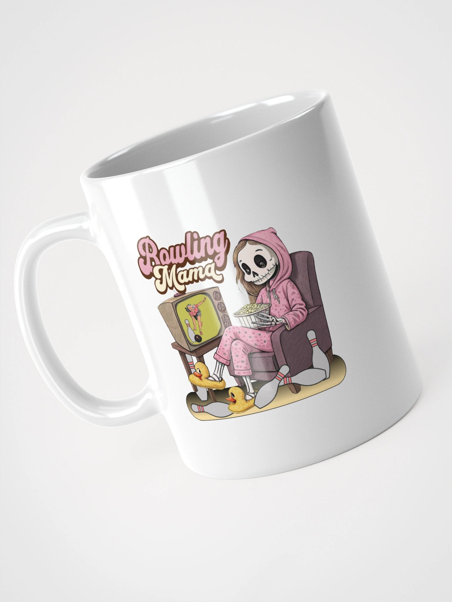 TV Bowling Mama Skeleton Mug product image (5)