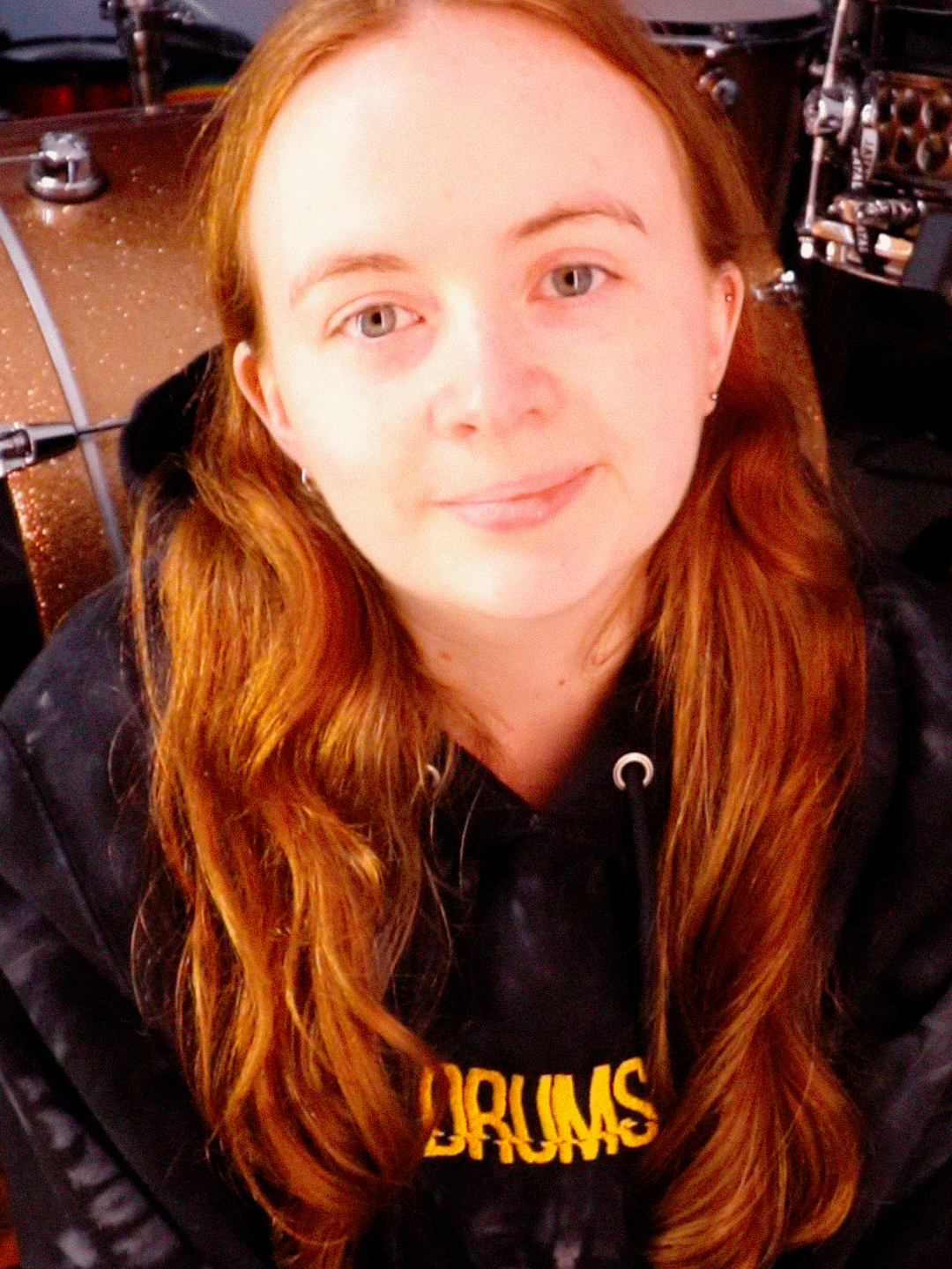 embroidered drums Hoodie product image (8)