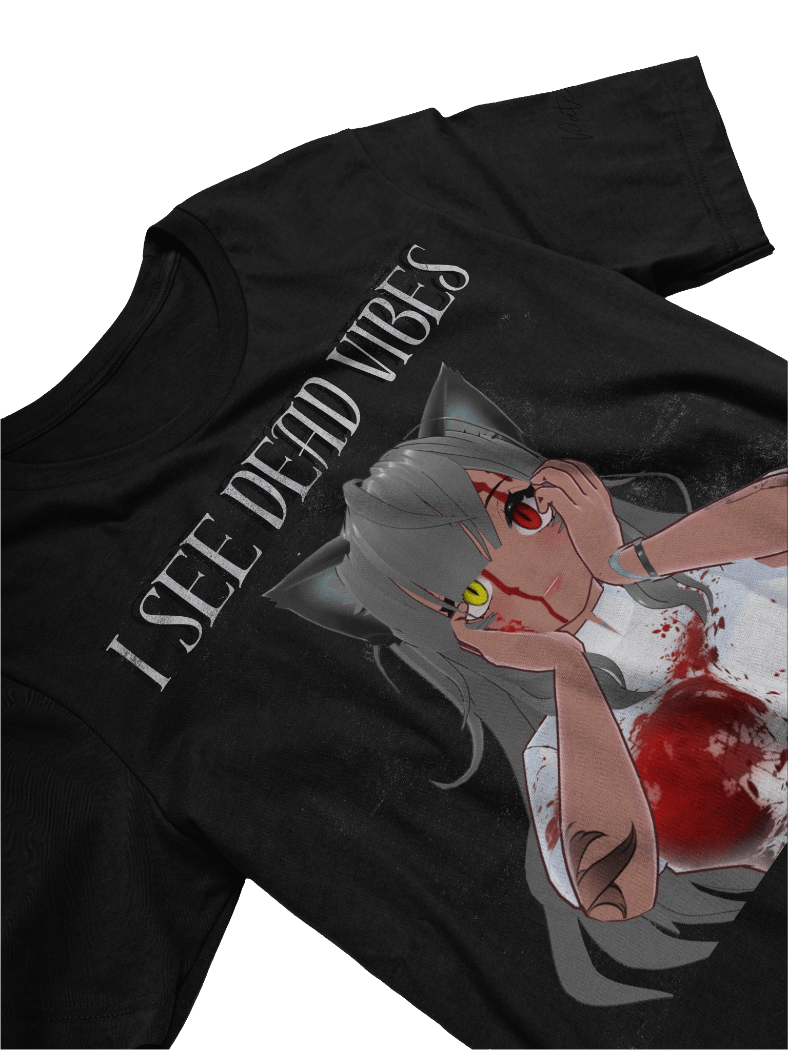 Pixelated Retro "I See Dead Vibes" T-Shirt product image (20)