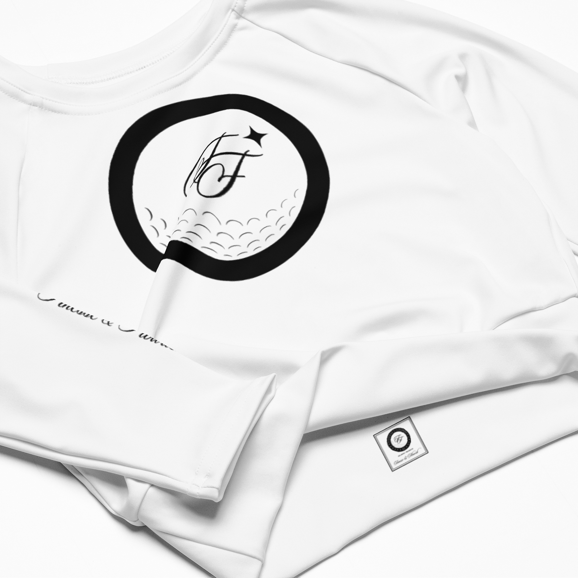 F&F Ball Long Sleeve Crop Top product image (4)