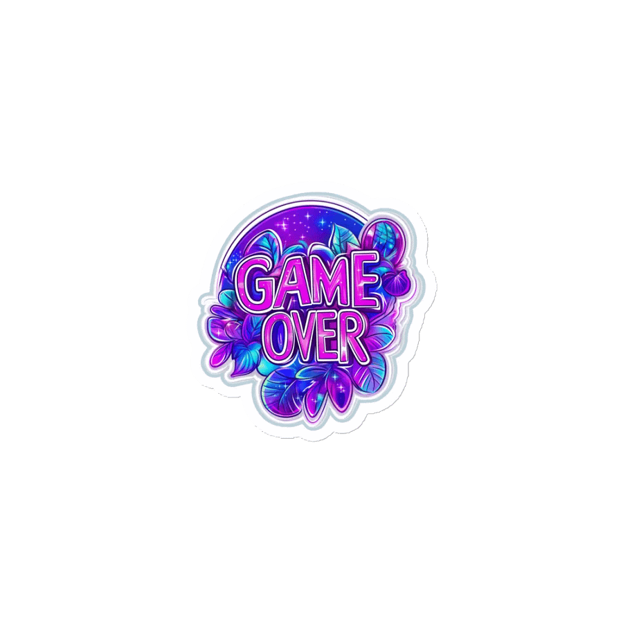 Game Over Magnet product image (1)