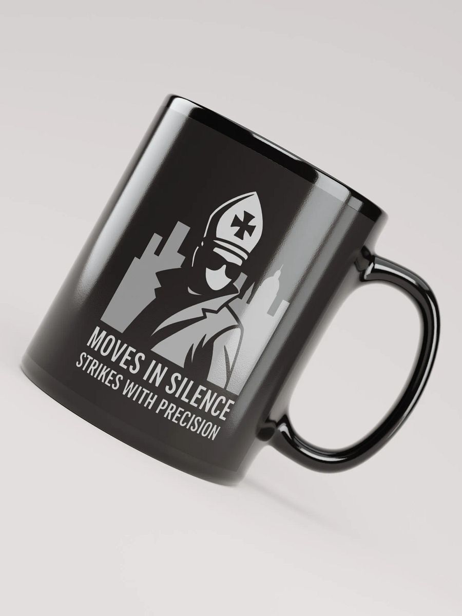 Moves In Silence - Black Glossy Mug product image (4)
