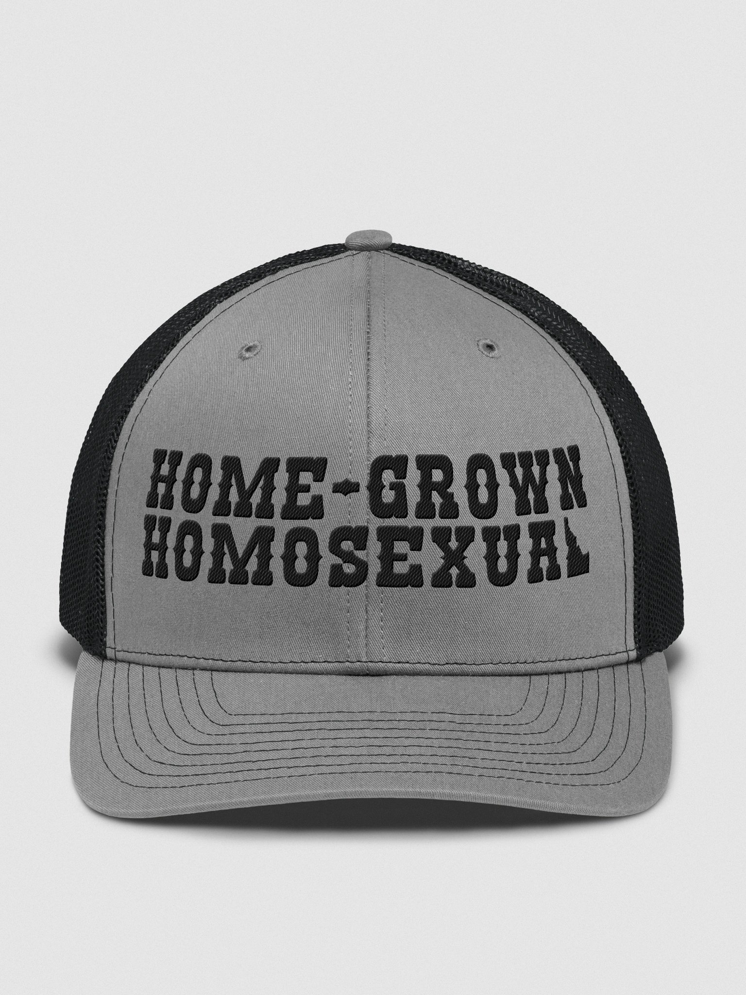 "HOME-GROWN HOMOSEXUAL" light hat product image (1)