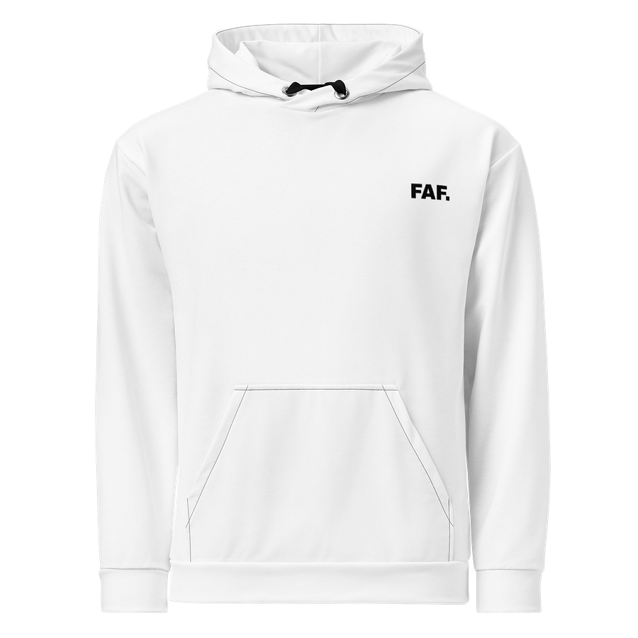 Infinite White Canvas Unisex Hoodie product image (1)