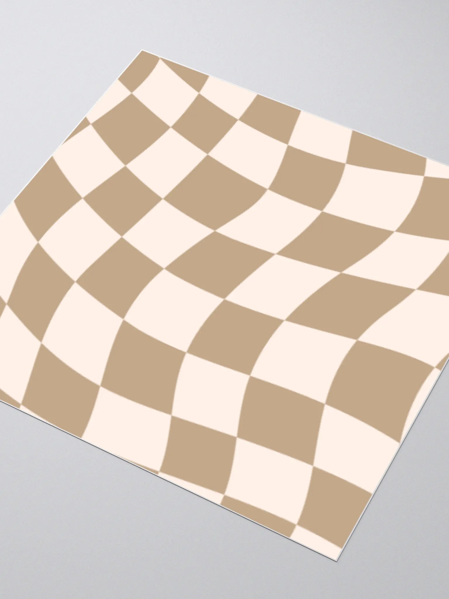 Brown preppy area sticker product image (10)
