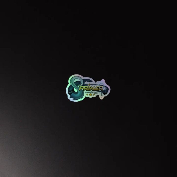 Holo Sprixer logo sticker product image (4)