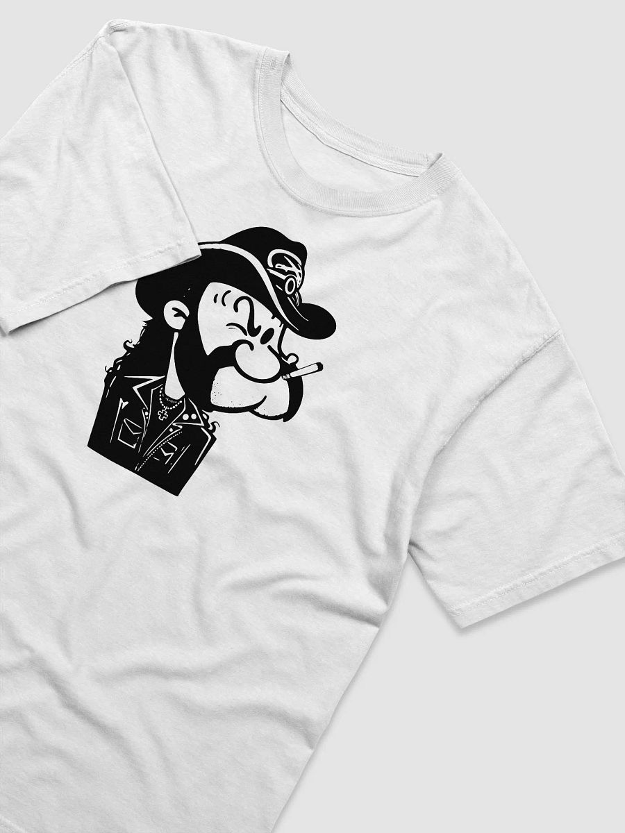 Funny retro vintage shirt of Lemmy through a pop eye product image (3)