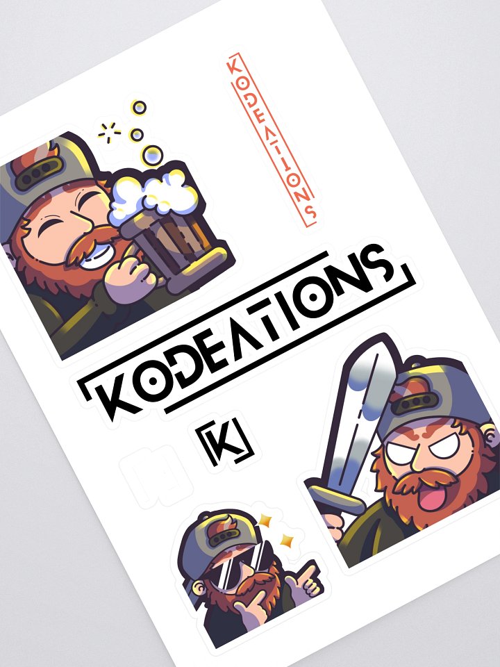 Kodeations Sticker Pack - Slap & Survive product image (1)