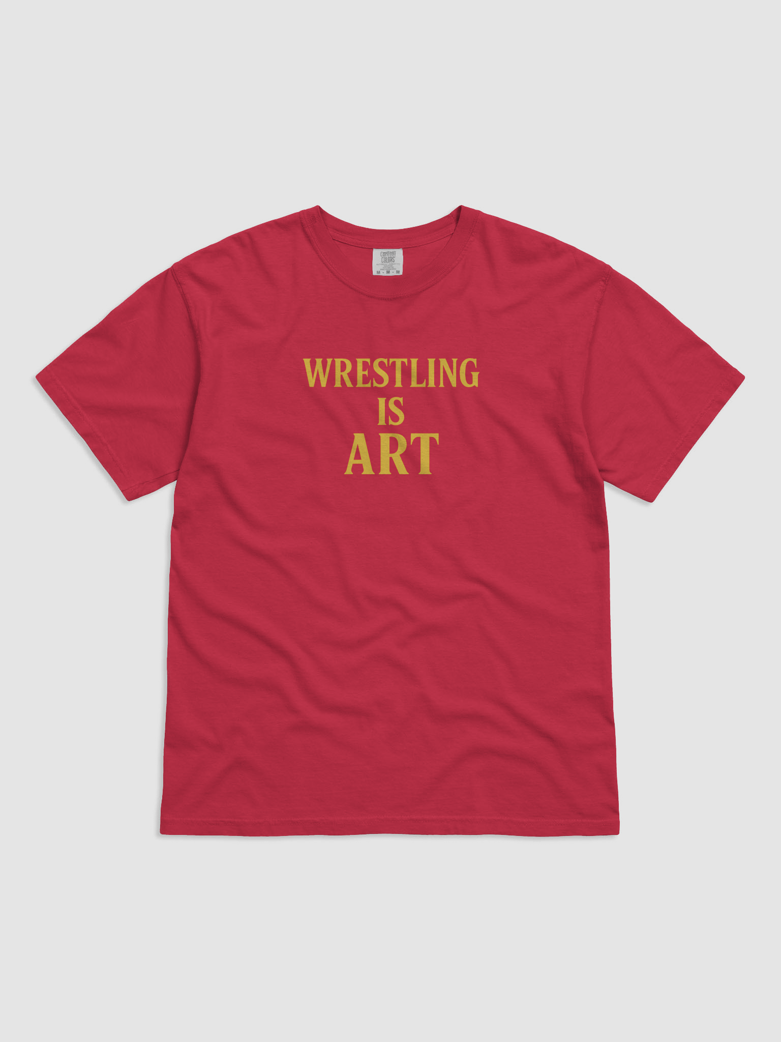 Wrestling Is ART T-Shirt product image (1)