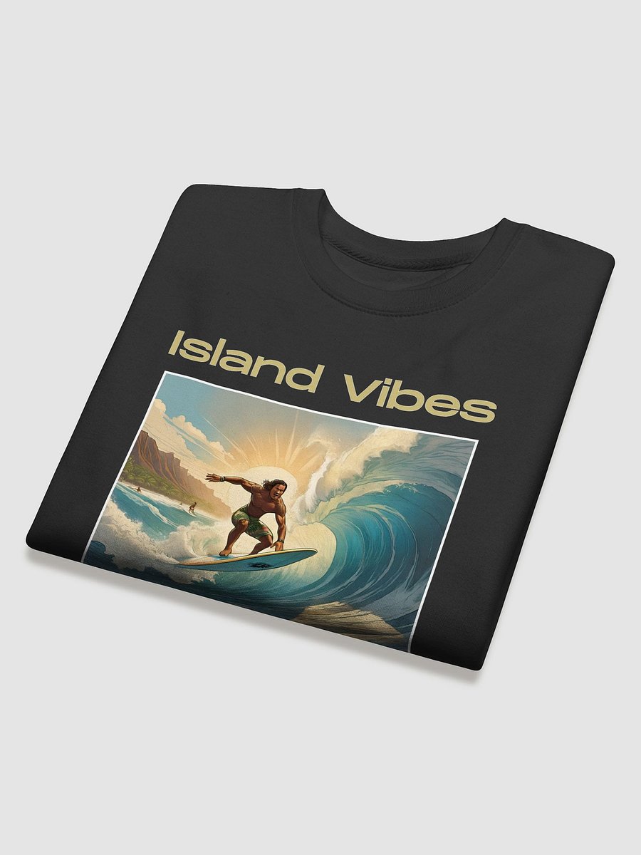 "Island Vibes" Tropical Wave Rider Sweatshirt product image (4)