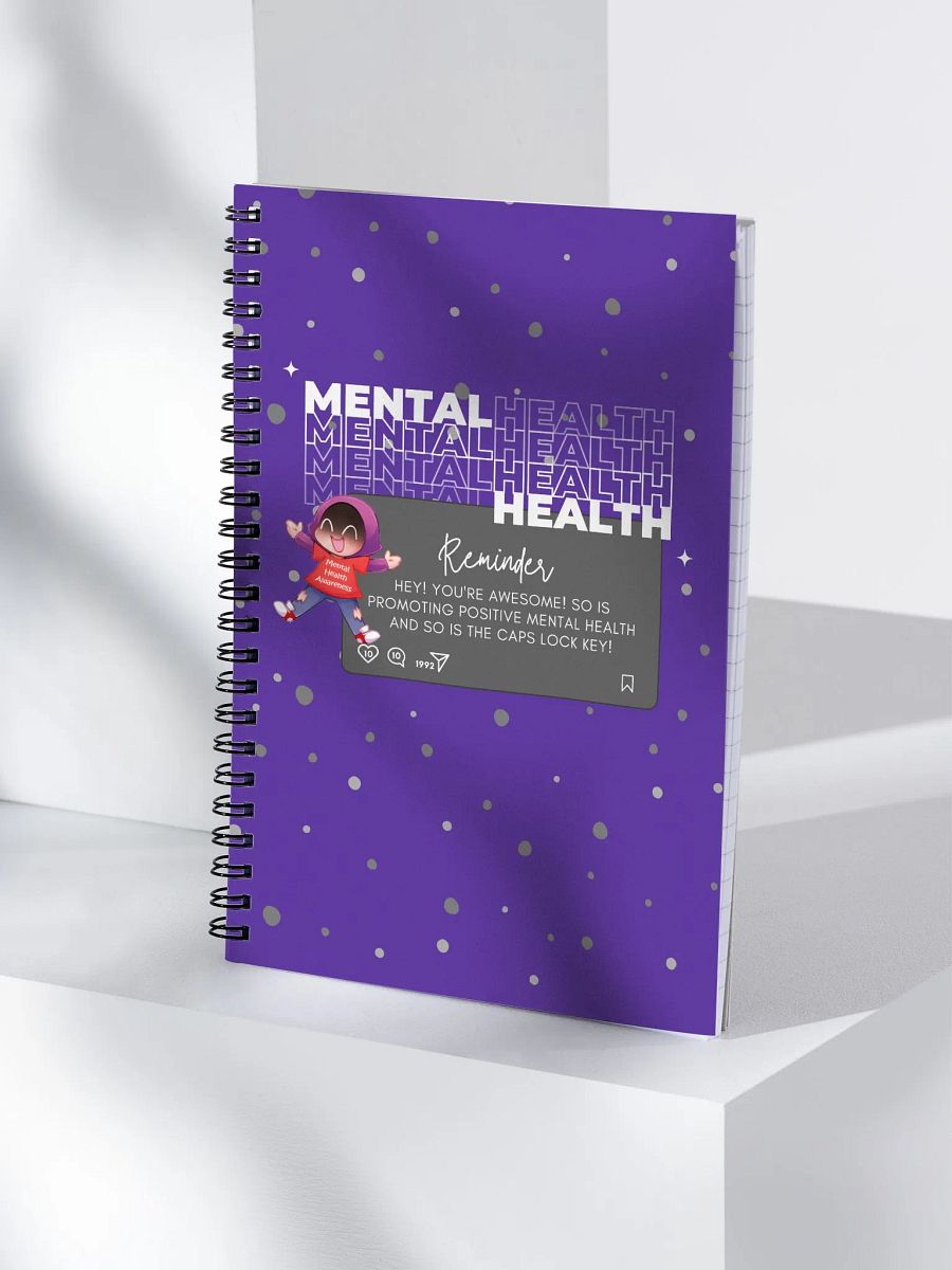 Mental Health Awareness Notebook product image (3)
