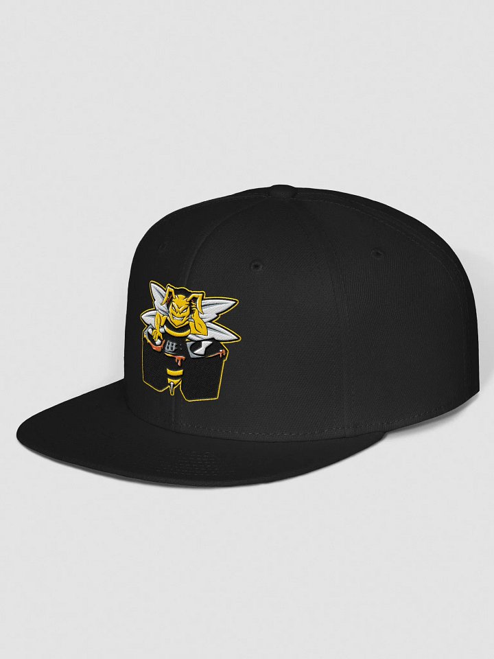 Bee Logo Wool Blend Snapback Cap product image (2)