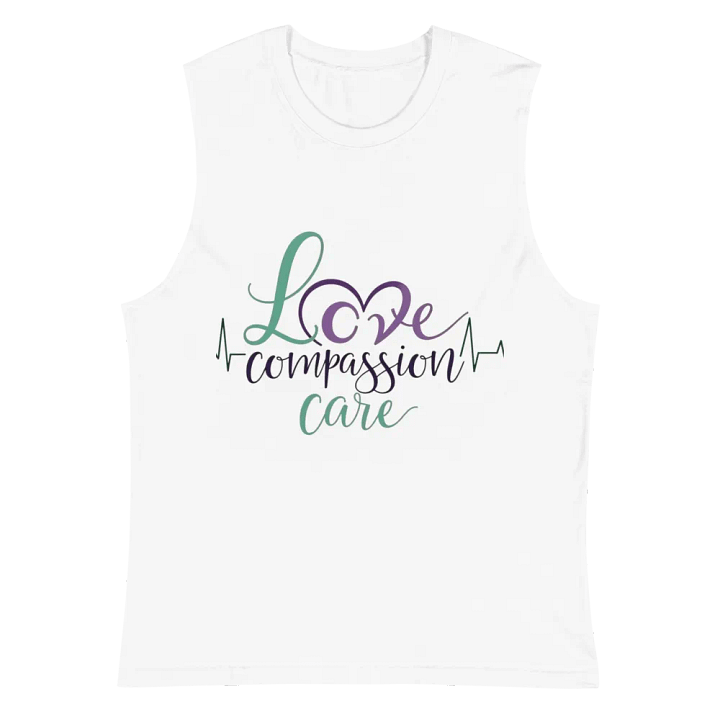 Compassion ECG Love Muscle Tank product image (2)