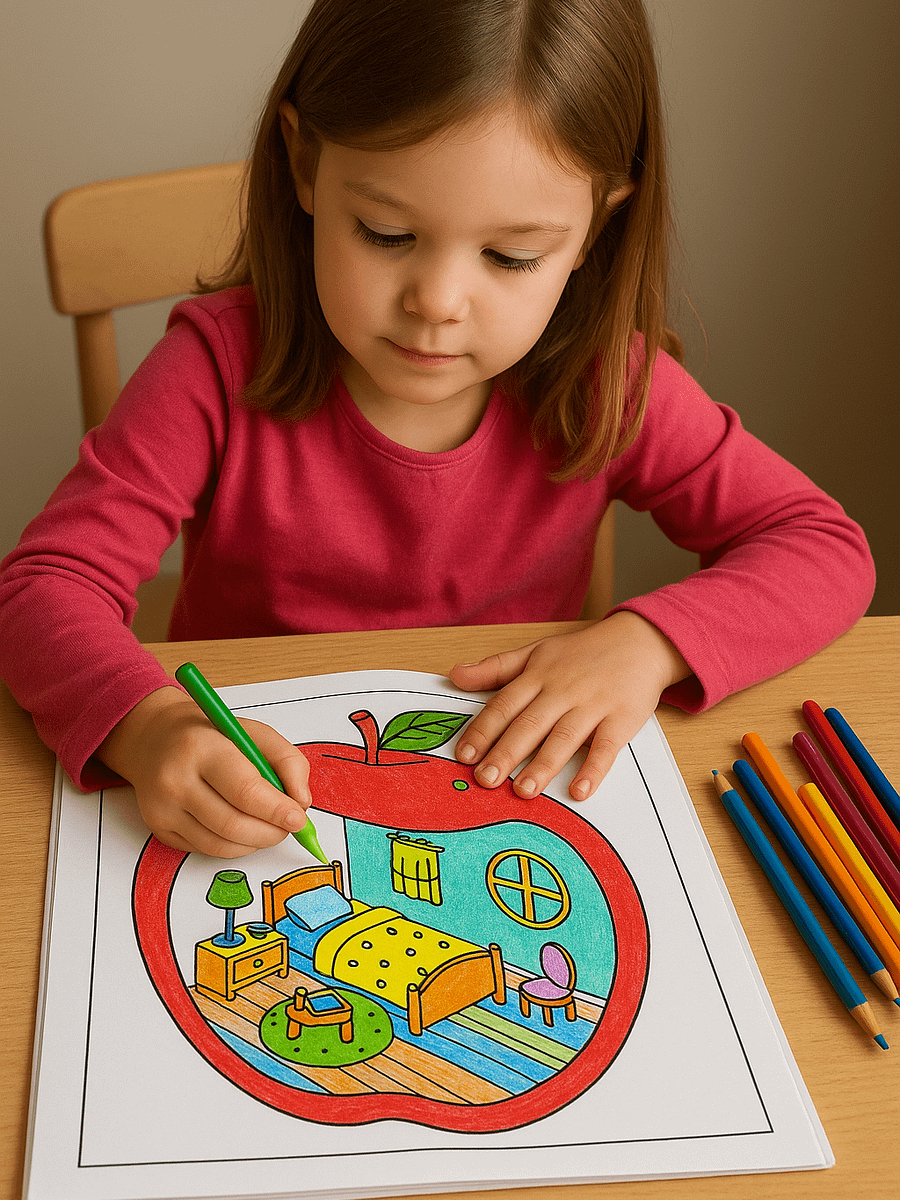 Fruity Corners Coloring Book product image (2)