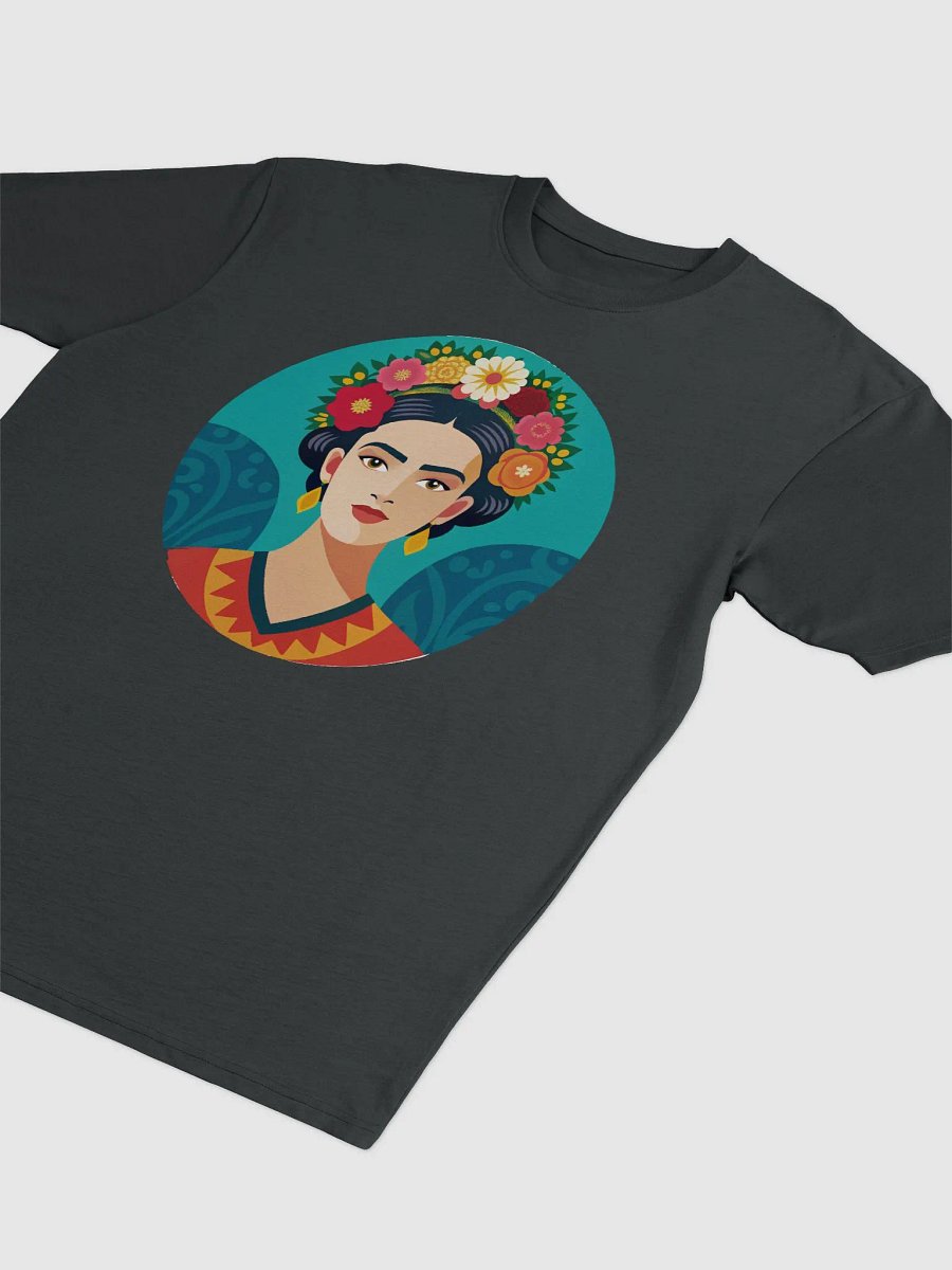 Frida Inspired Floral Portrait Tee product image (3)