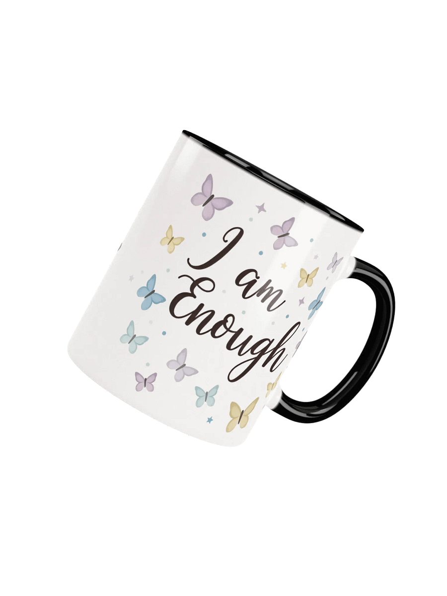 Affirmation Mug: I Am Enough – Embrace Your Worth Every Morning product image (4)