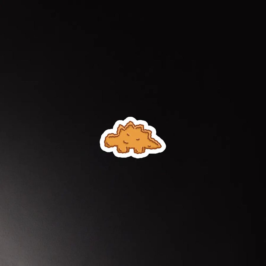 Stegosaurus Dino Nuggie Magnet product image (4)