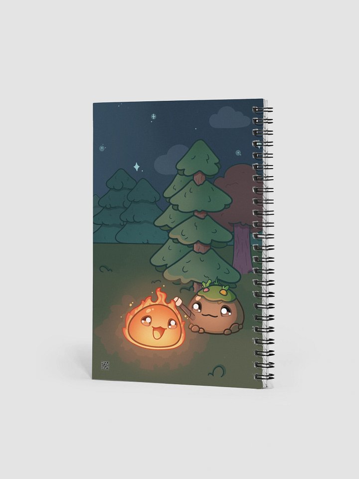Campfire Slimes Spiral Notebook product image (2)