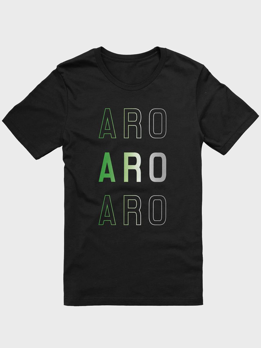 aromantic outline t-shirt product image (1)