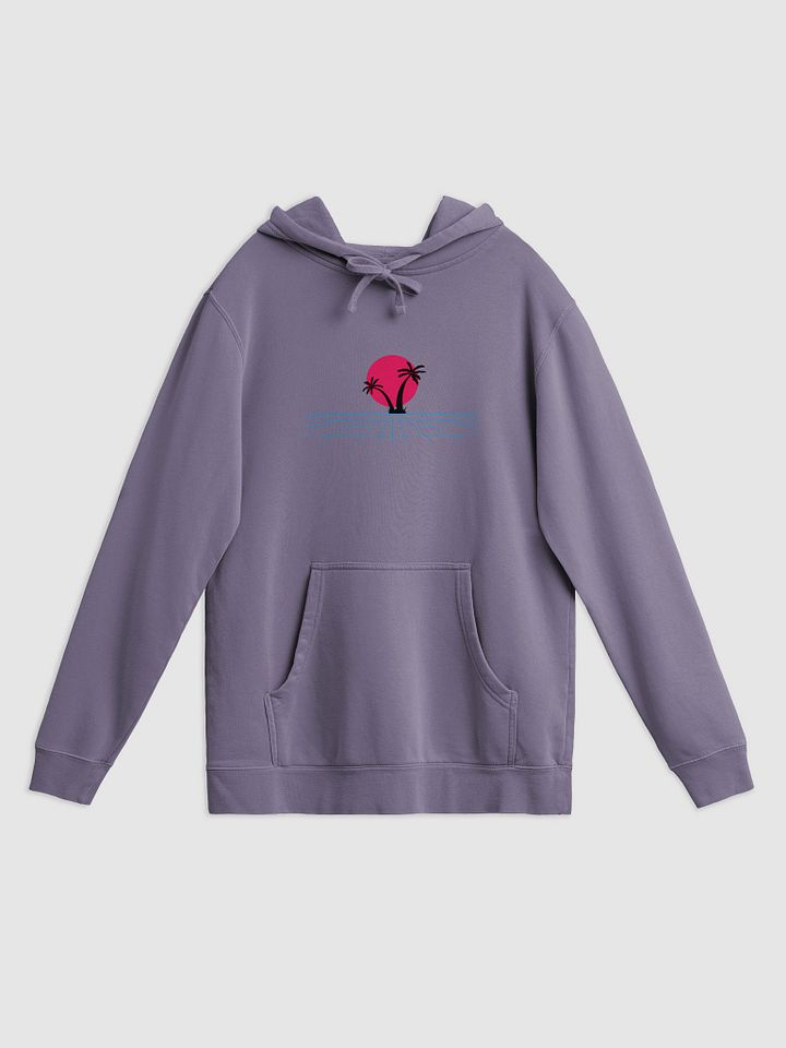 Retro Sunset Palm Hoodie product image (1)