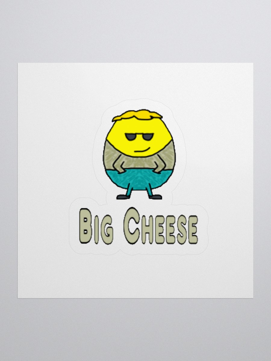 big cheese sticker product image (2)