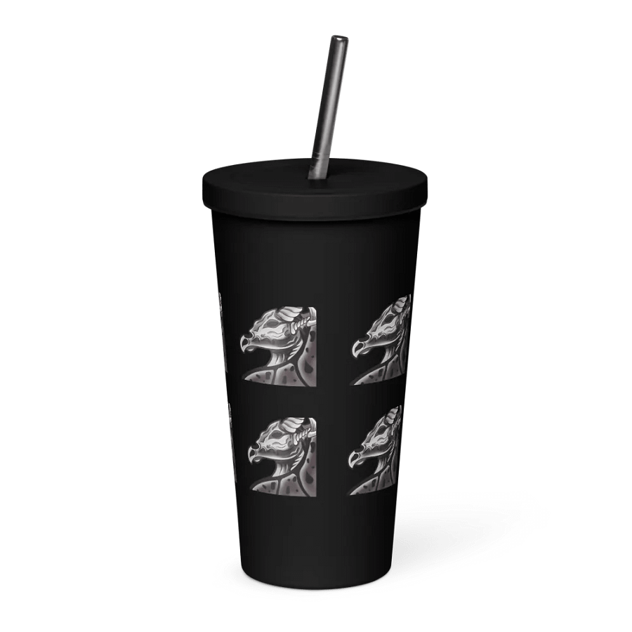 Thestral Insulated Tumbler w/ Straw product image (6)