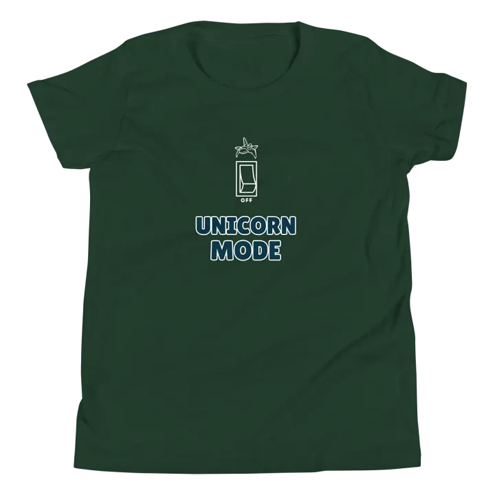 Unicorn Mode - Youth Tshirt product image (1)