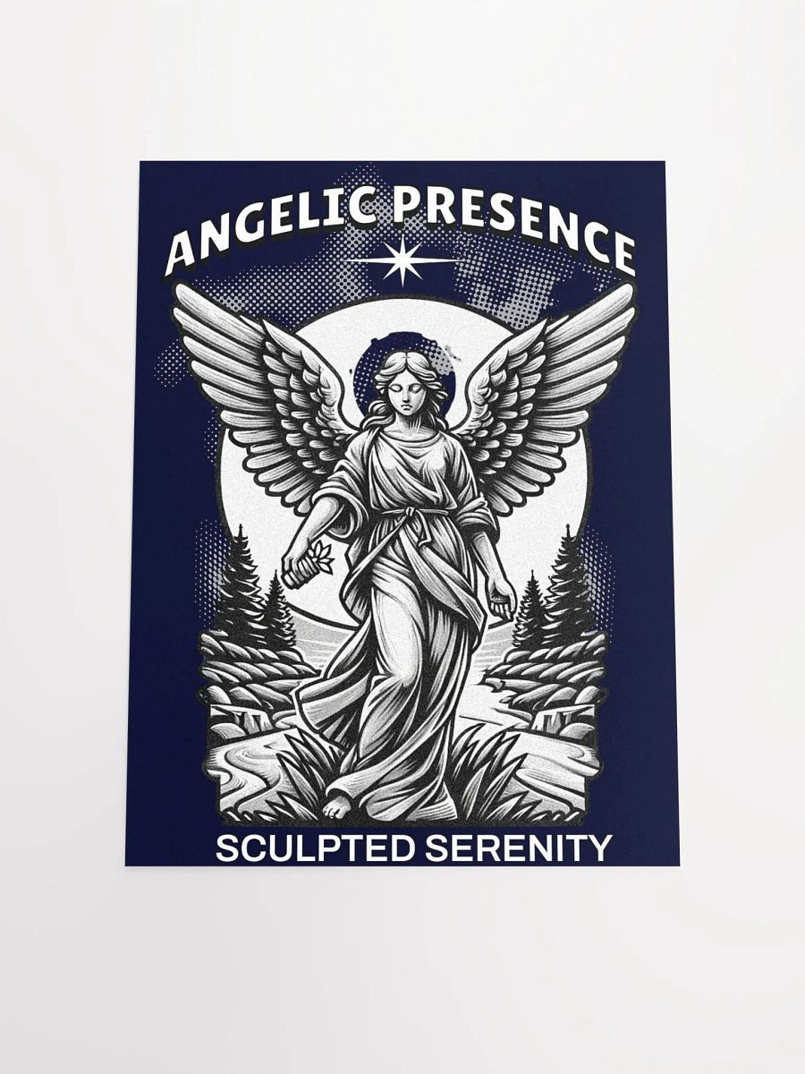 Angelic Presence Sculpted Serenity - Matte Poster product image (14)