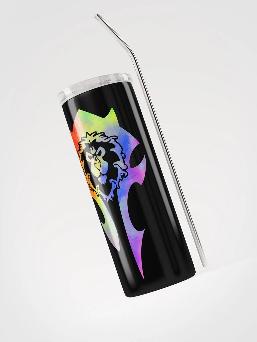 World of Warcraft | Rainbow | Pride | Stainless Steel Tumbler product image (5)