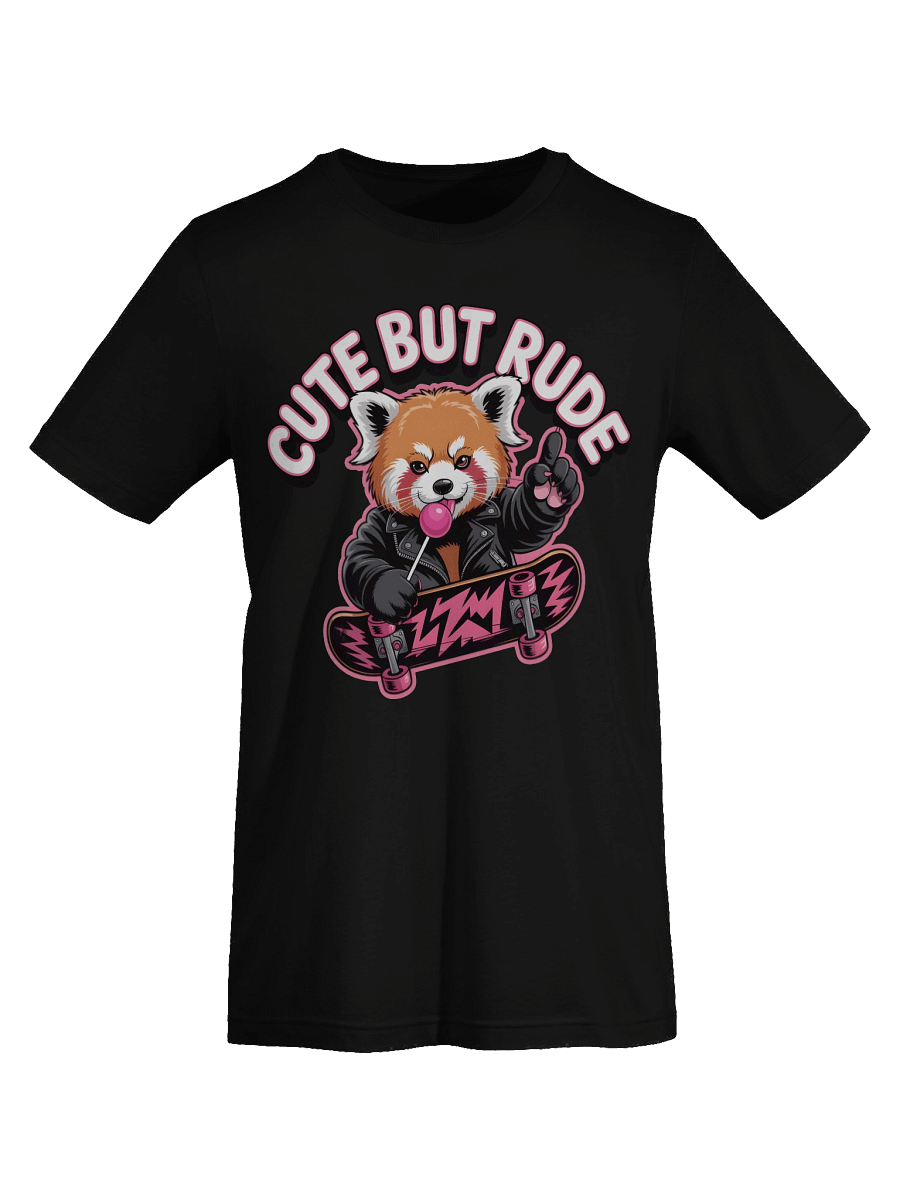 Cute But Rude Red Panda Tee product image (61)