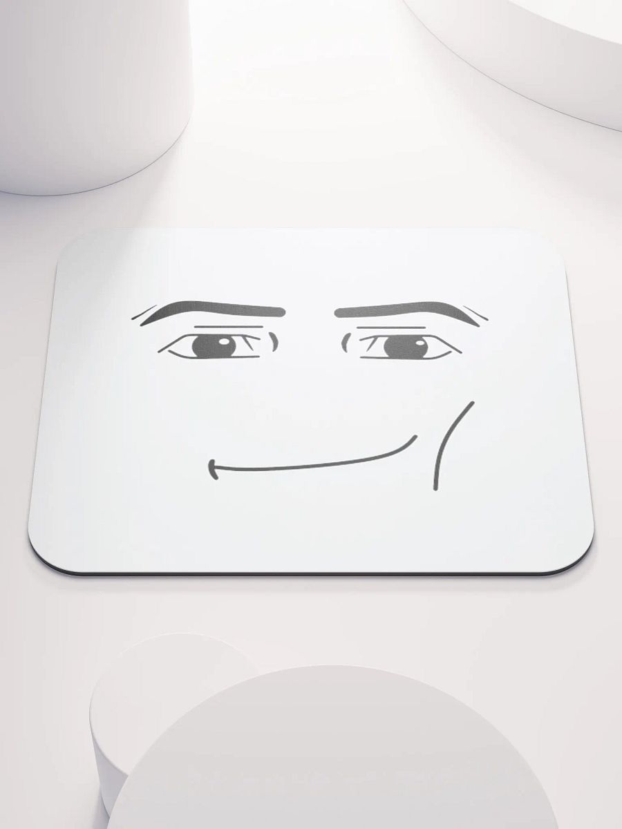 Premium Roblox Man Face Mouse Pad product image (1)
