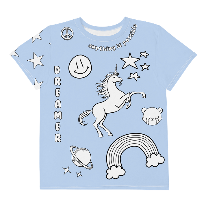 YOUTH Girls Tee - Sky Blue product image (1)