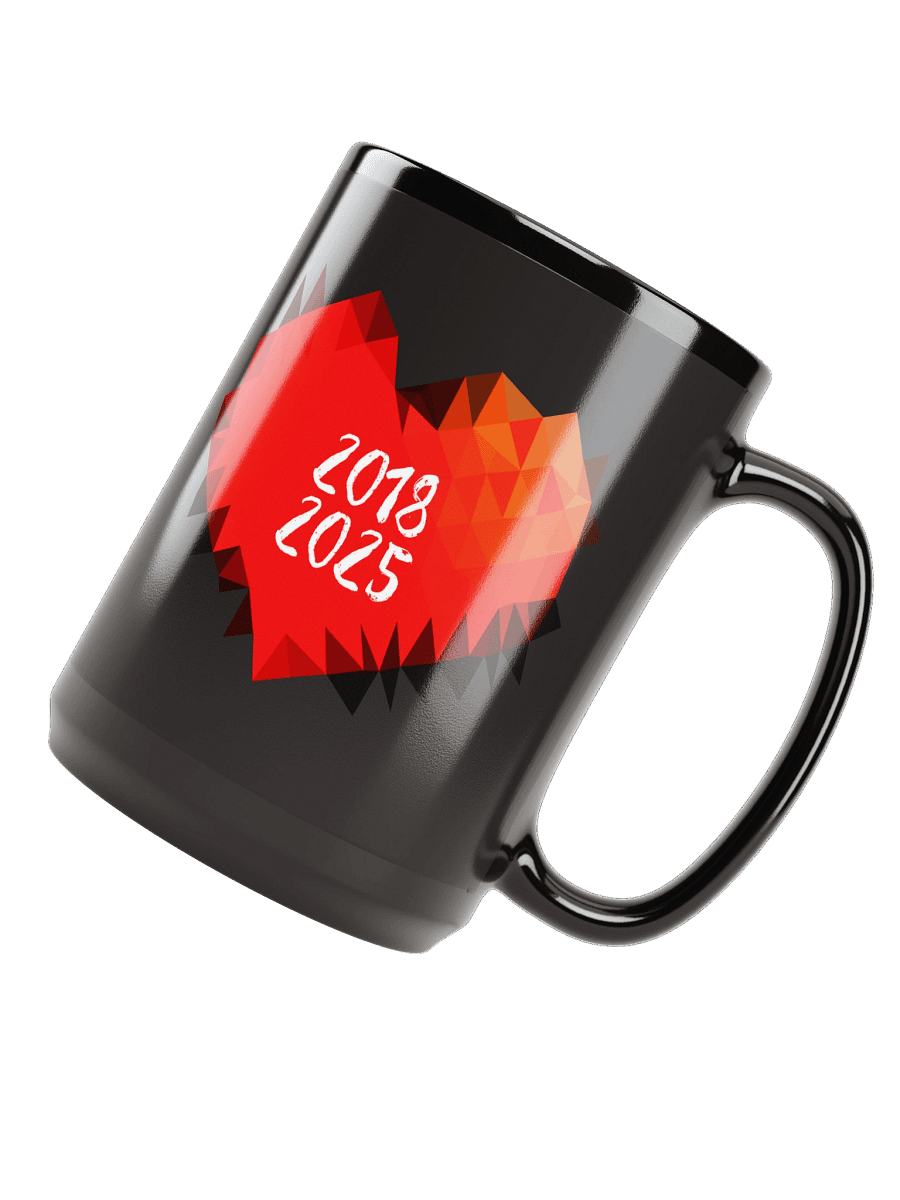 L2A Large Black Mug - 2025 Edition product image (3)