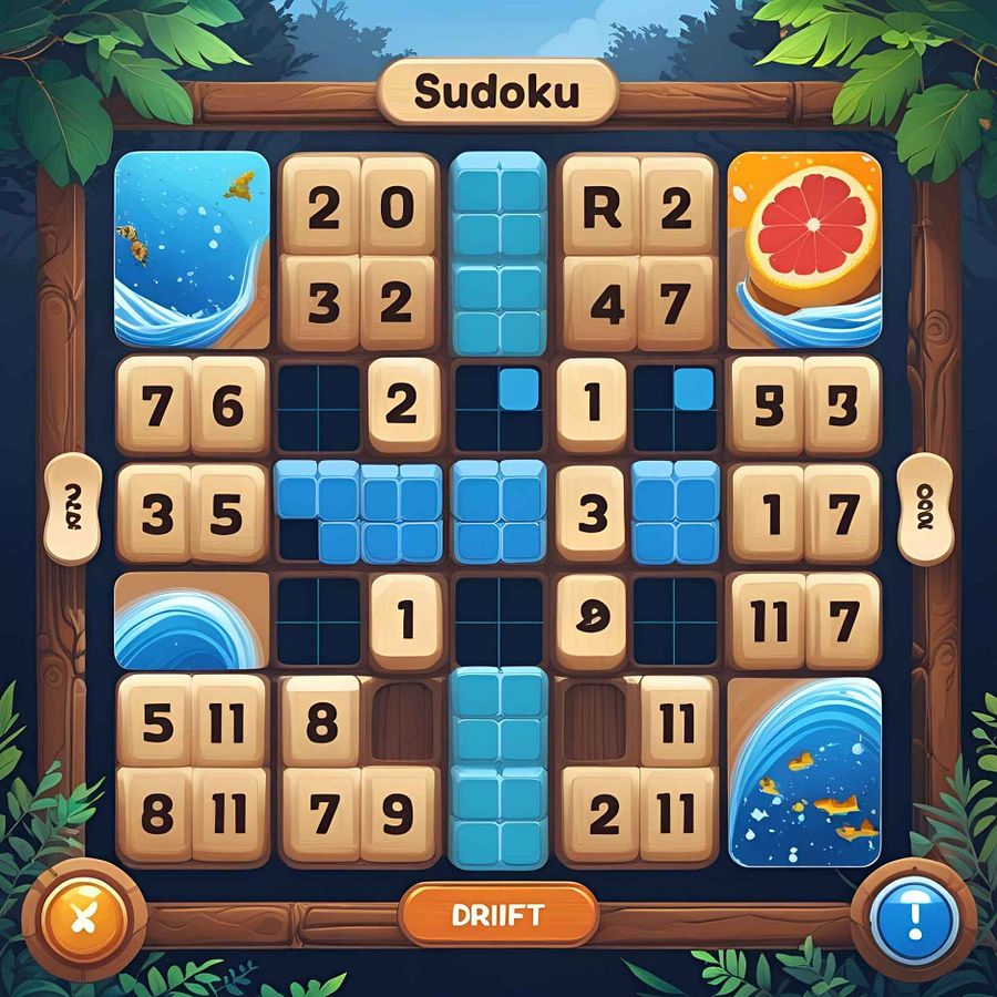 Sudoku Drift – Relax and Unwind with Smart Logic Puzzles for Adults product image (1)