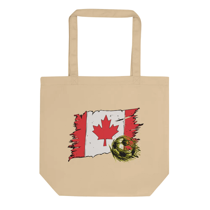 Canada Flag Soccer Football Tote Bag product image (1)