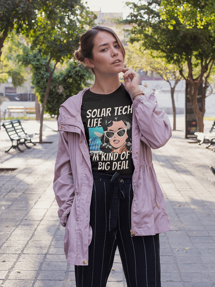 Vintage Solar Tech Tee product image (2)