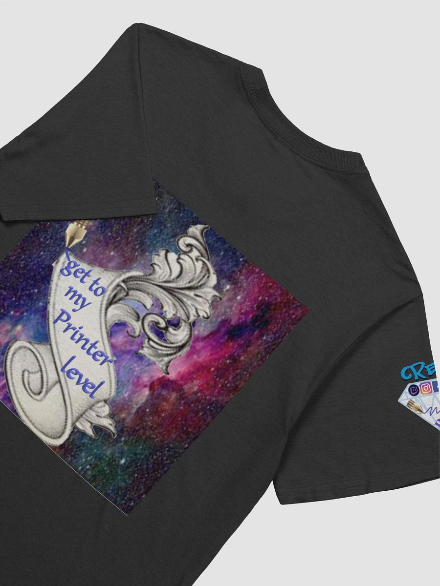 get to my printer level , Herren T-Shirt product image (4)