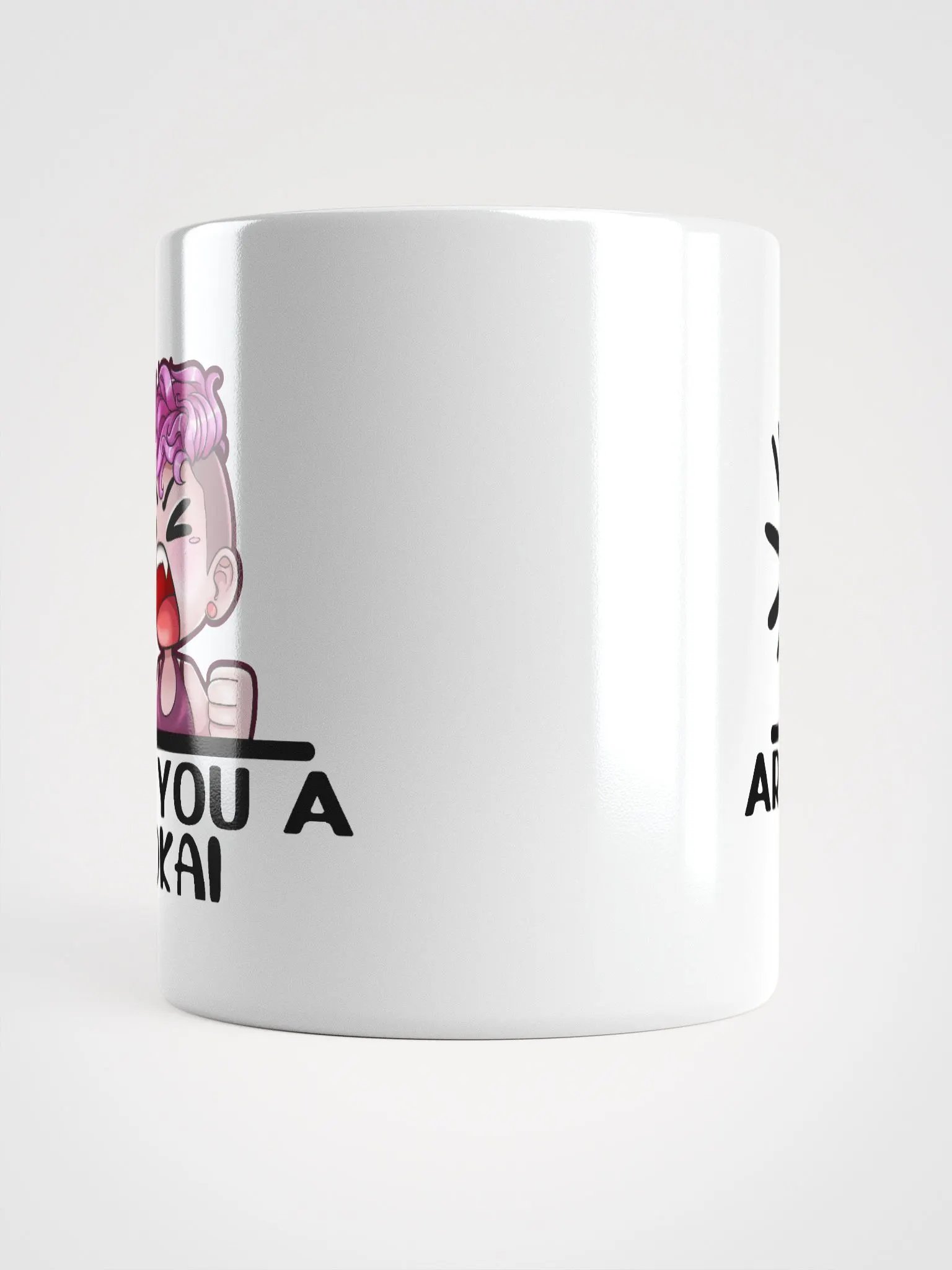 ARE YOU A YOKAI Coffee Mug (Black Lettering) product image (5)