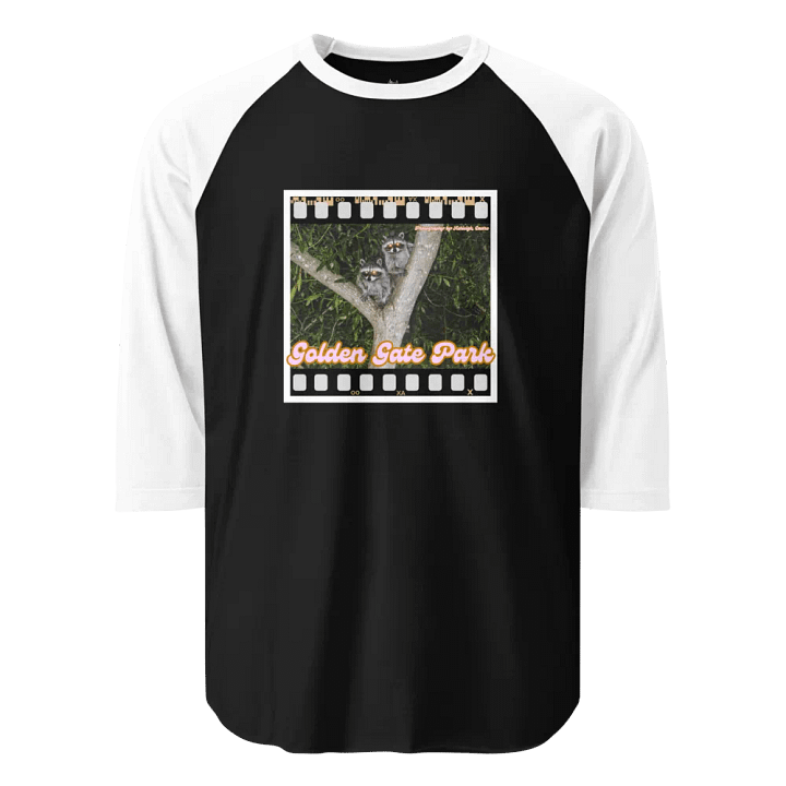 Golden Gate Park Raccoons Raglan Jersey product image (1)