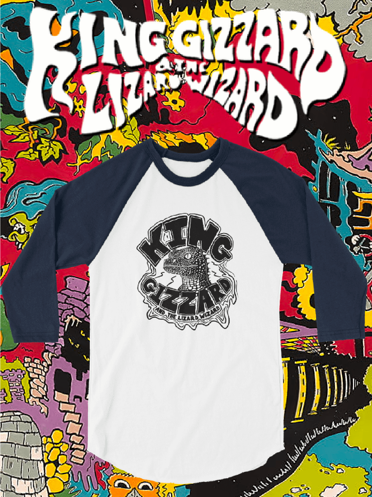 KING GIZZARD AND THE LIZARD WIZARD T-SHIRT (GILA) product image (1)