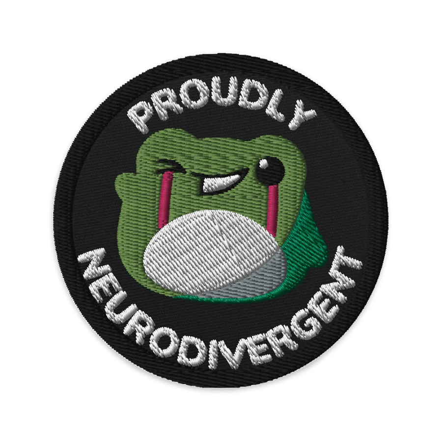 Proudly Neurodivergent Patch product image (1)