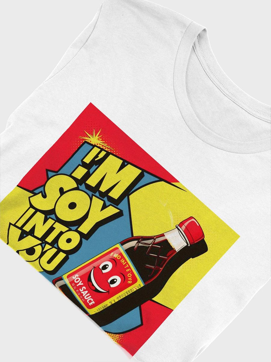 Soy Into You T-Shirt, Funny Food Pun Tee, Vegan Gift Shirt, Plant Based Apparel, Vegetarian Clothing product image (5)