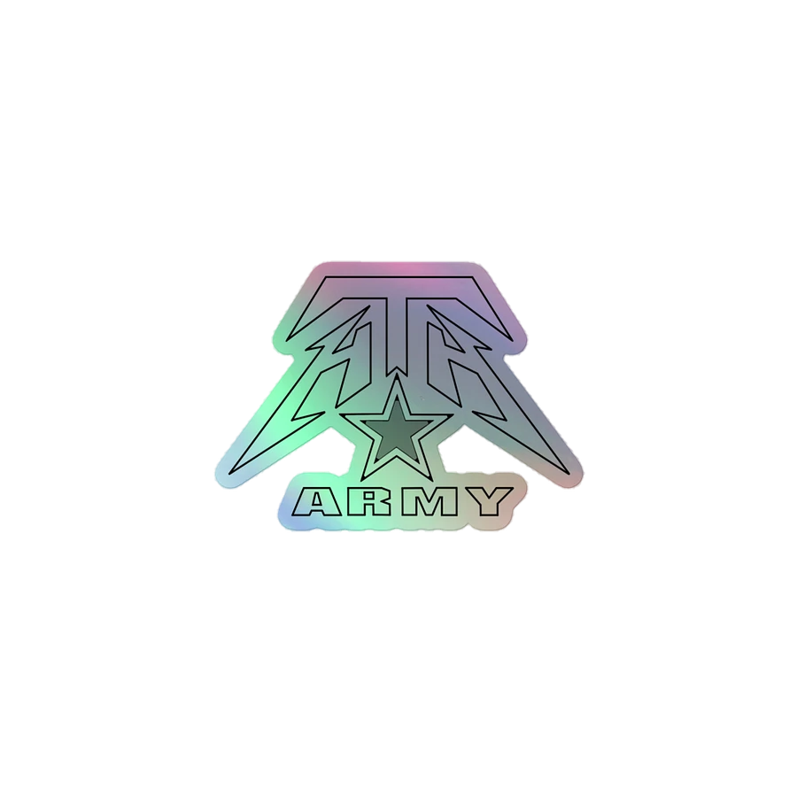 HTH Army Holographic Sticker product image (1)