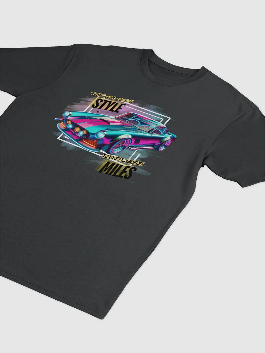 Timeless Style Endless Miles Heavyweight Unisex Tee for Him or Her Classic Vintage Style Car Streetwear T-shirt product image (3)