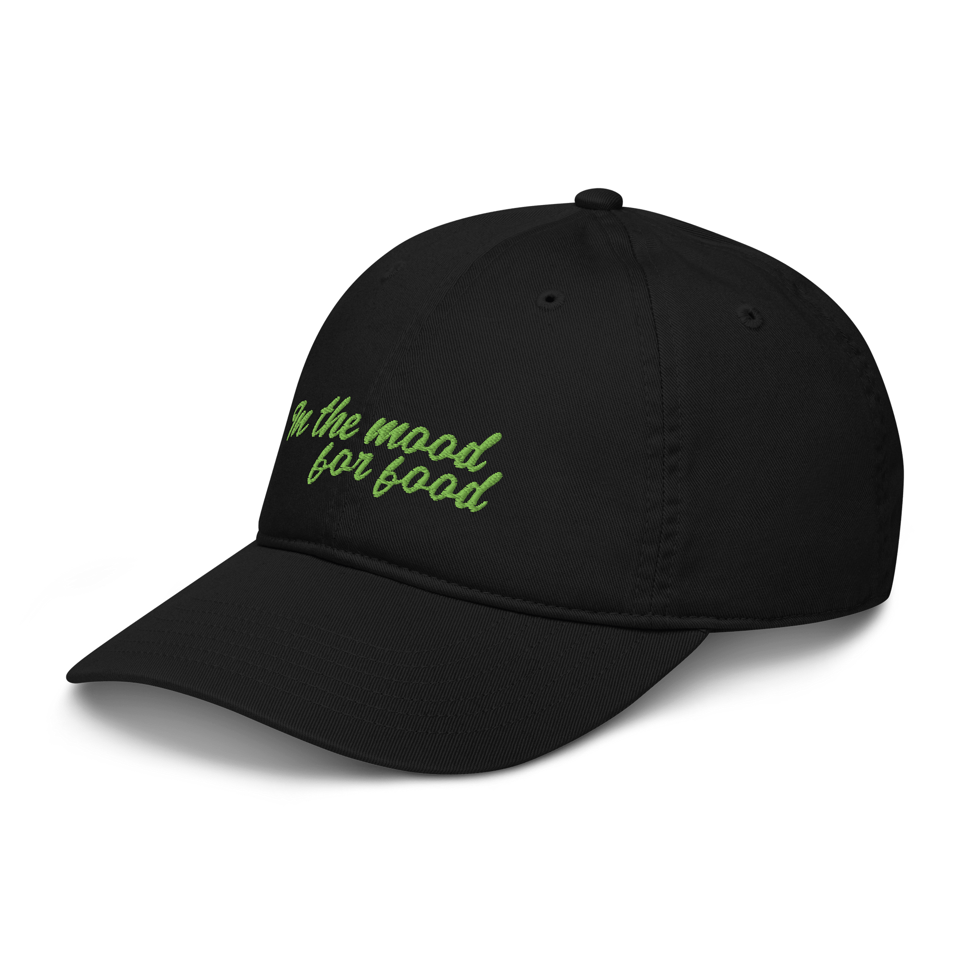 In The Mood For Food | Organic Dad Hat – Olive product image (4)