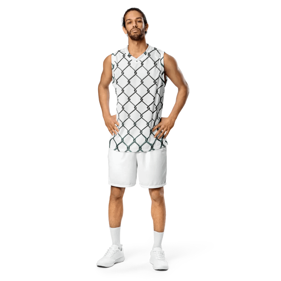 Diamond Mesh Basketball Jersey product image (3)